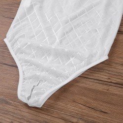Sexy see through bodysuit - with back zipperLingerie