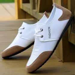 ZapatosZapatos de hombre de moda - mocasines - antideslizantes - cuero genuino