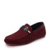 ZapatosMocasines de hombre de moda - zapatos de gamuza poco profundos
