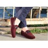 ZapatosMocasines de hombre de moda - zapatos de gamuza poco profundos
