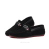 ZapatosMocasines de hombre de moda - zapatos de gamuza poco profundos