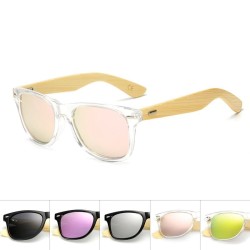 Stylish sunglasses - polarized - wooden frame - unisexSunglasses