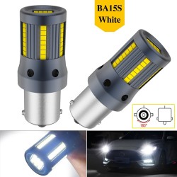 Car turn signal light - LED bulb - P21W 1156 - BAU15S PY21W - 7440 W21W - 2 pieces