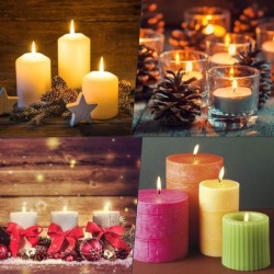 Velas y CandelabroMechas para velas de algodón - preenceradas - para hacer velas - 100 piezas