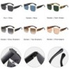 Retro square sunglasses - metal frame - UV400Sunglasses