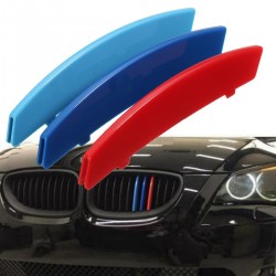 RejillasCubierta de parrilla delantera estilo 3D M - para BMW serie 5 - 3 piezas
