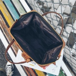 MochilasMochila vintage de piel - gran capacidad