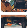 MochilasMochila vintage de piel - gran capacidad