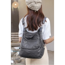 MochilasBolso de piel multifuncional - mochila - gran capacidad