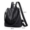 MochilasMochila de moda - antirrobo - cuero - remaches estrellas - gran capacidad