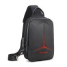 Anti-theft shoulder bag with USB port - crossbody - PVC chest bagBags