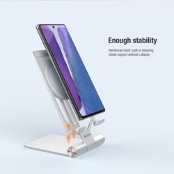 Titulares15W - cargador rápido inalámbrico - soporte - soporte plegable para teléfono - para iPhone - Samsung - Huawei - Xiaomi
