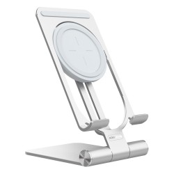 Titulares15W - cargador rápido inalámbrico - soporte - soporte plegable para teléfono - para iPhone - Samsung - Huawei - Xiaomi