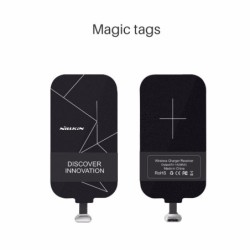 CargadoresCargador inalámbrico Qi universal - adaptador - receptor - etiqueta mágica - micro USB - tipo C