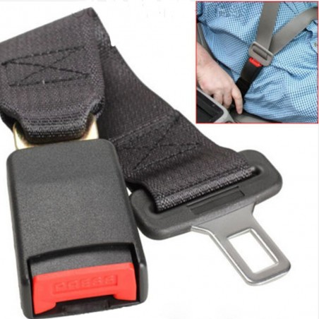 Accesorios de interiorExtensor de cinturón de seguridad de coche - negro