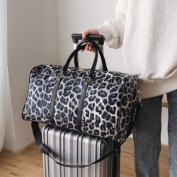 Fashionable travel bag - large capacity - leopard printingBags