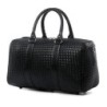 BolsasBolsa de viaje de moda - gran capacidad - cuero - patrón tejido