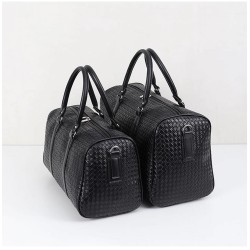 BolsasBolsa de viaje de moda - gran capacidad - cuero - patrón tejido