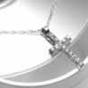 CollarCollar de plata - con cruz de cristal
