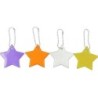 Reflective keychain - star shaped - kids safety - 5 piecesKeyrings