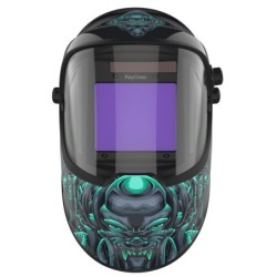 Auto-darkening welding helmet - solar - automatic Li-battery - true color - 4 sensorsHelmets