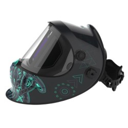 Auto-darkening welding helmet - solar - automatic Li-battery - true color - 4 sensorsHelmets