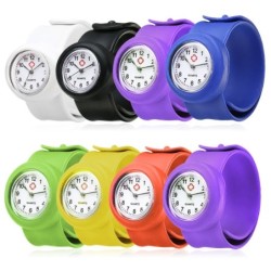 RelojReloj de cuarzo de moda para niños - correa de silicona