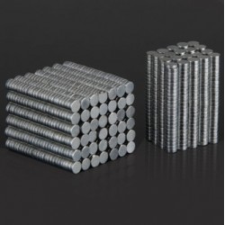 N35N35 - imán de neodimio - disco redondo fuerte - 3 * 1 mm