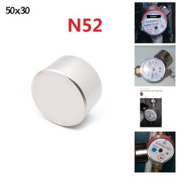 N52N35 - N40 - N52 - imán de neodimio - disco redondo fuerte - 30 * 20 mm - 40 * 20 mm - 50 * 30 mm