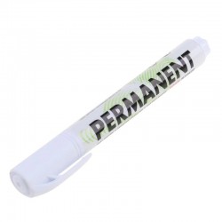 Partes de ruedaMarcador blanco - pintura permanente - resistente al agua - rotulador para neumáticos