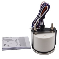 InstrumentosIndicador de alarma universal - Voltios - presión de aceite - temperatura del agua - CHK ENG - 4 LED - 52mm 9~32 V