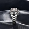 RelojesPAGANI DESIGN - reloj de cuarzo para hombre - cronógrafo - bisel de cerámica - resistente al agua - acero inoxidable