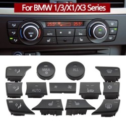 Partes interioresBotones del salpicadero del coche-aire acondicionado-control de ventilación-botón AC-para BMW 1 3 X1 X3