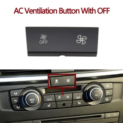 Partes interioresBotones del salpicadero del coche-aire acondicionado-control de ventilación-botón AC-para BMW 1 3 X1 X3
