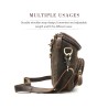 BolsosBolso de cuero multifuncional - bandolera - hebilla en la cintura