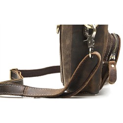 BolsosBolso de cuero multifuncional - bandolera - hebilla en la cintura