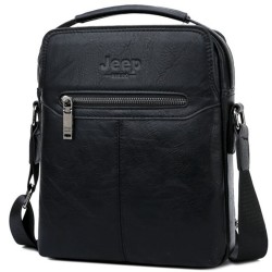 JEEP BULUO - men's leather shoulder bag - with a walletBags