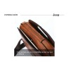 BolsosJEEP BULUO - bandolera de cuero para hombre - con billetera