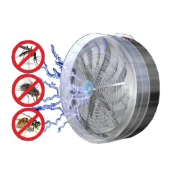 Control de insectosLámpara matamosquitos - con ventosas - con energía solar - interior / exterior