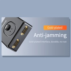 Conmutadores HDMIEssager - Divisor HDMI - conmutador - 4K 2.0 - adaptador - convertidor - para PS4 HD TV BOX