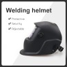Auto darkening welding helmet - adjustable - blackHelmets