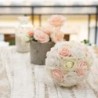 Artificial roses - made from foam - for decoration - 3 cmArtificial flowers