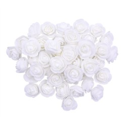 Artificial roses - made from foam - for decoration - 3 cmArtificial flowers