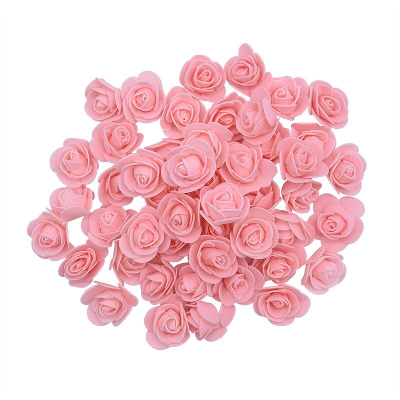 Flores artificialesRosas artificiales - de espuma - para decoración - 3 cm