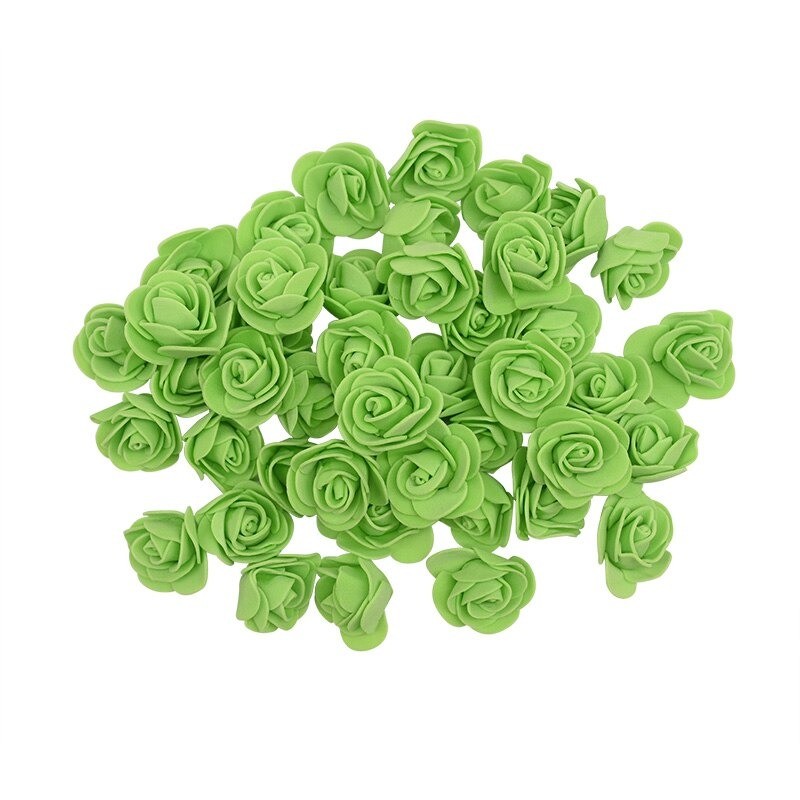 Flores artificialesRosas artificiales - de espuma - para decoración - 3 cm