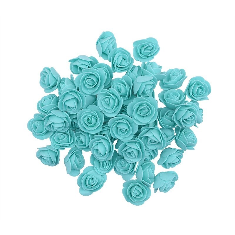Flores artificialesRosas artificiales - de espuma - para decoración - 3 cm