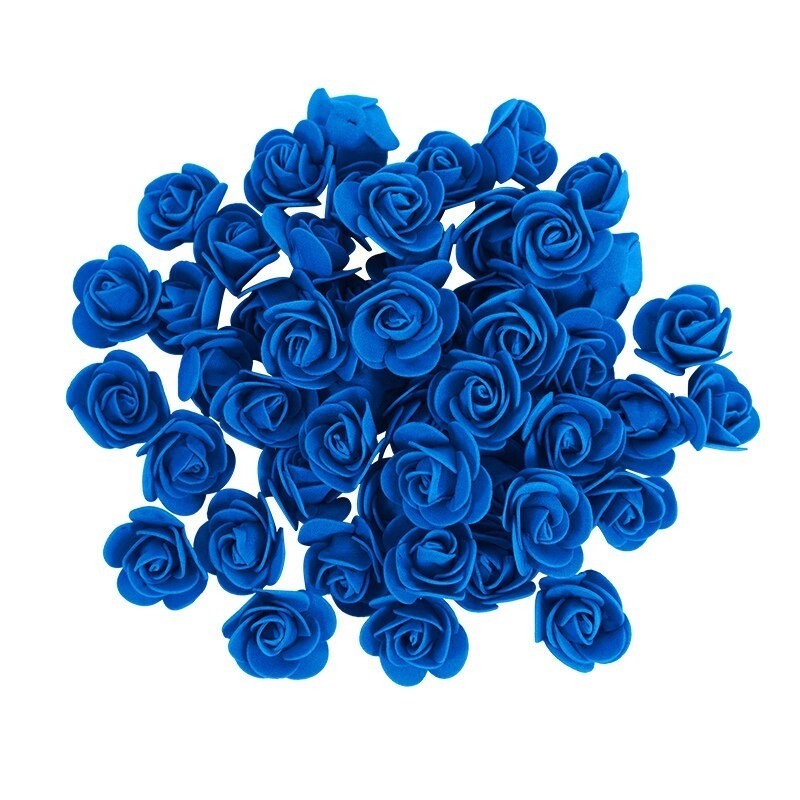 Flores artificialesRosas artificiales - de espuma - para decoración - 3 cm