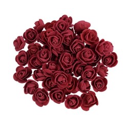 Flores artificialesRosas artificiales - de espuma - para decoración - 3 cm