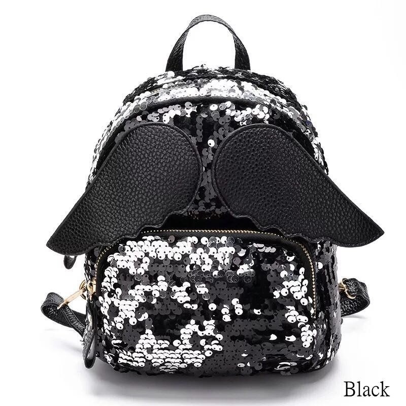 MochilasMinimochila de lentejuelas - con alas de ángel