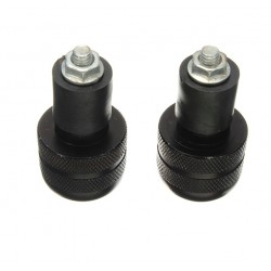 Hand Grips & End22 mm 7/8 - contrapesos de manillar de aluminio para motocicleta - tapones de equilibrio